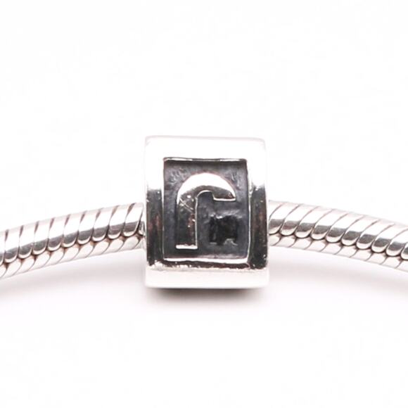 Authentic PANDORA Retired Alphabet Letter - J - 790323J - Picture 3 of 8